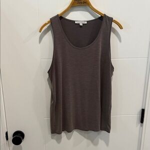 Green Envelope Scoop Neck Tank size large